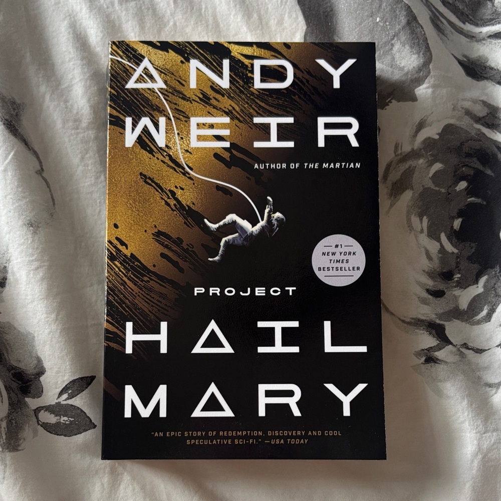 Project Hail Mary Book by Andy Weir